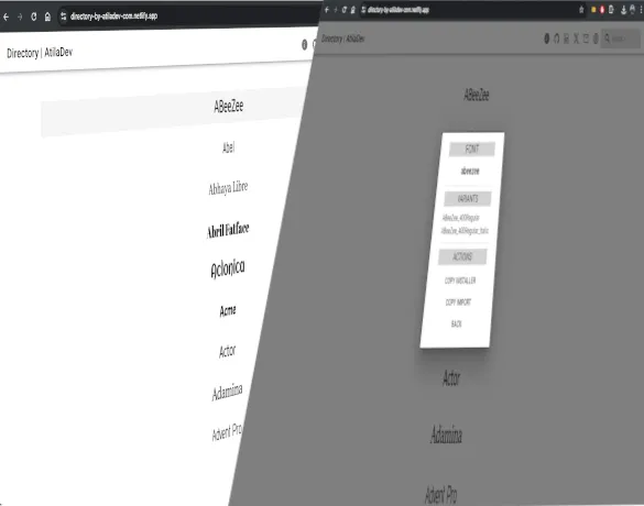Directory