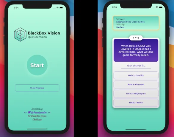 QuizBox Vision Challenge